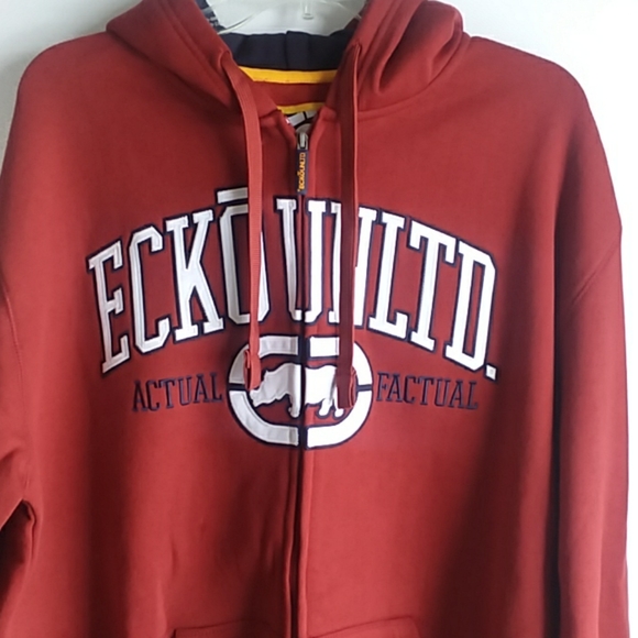 ecko zip up hoodie